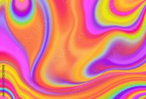 Abstract dynamic colorful wavy lines form a vibrant, flowing background,  abstract art,  lines