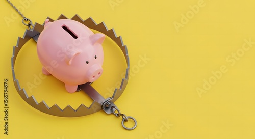 Piggy Bank in a Trap: Financial Risk and Investment Peril
