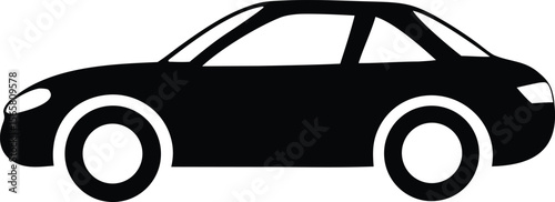 Modern car logo icon design for automotive industry transport and vehicle services