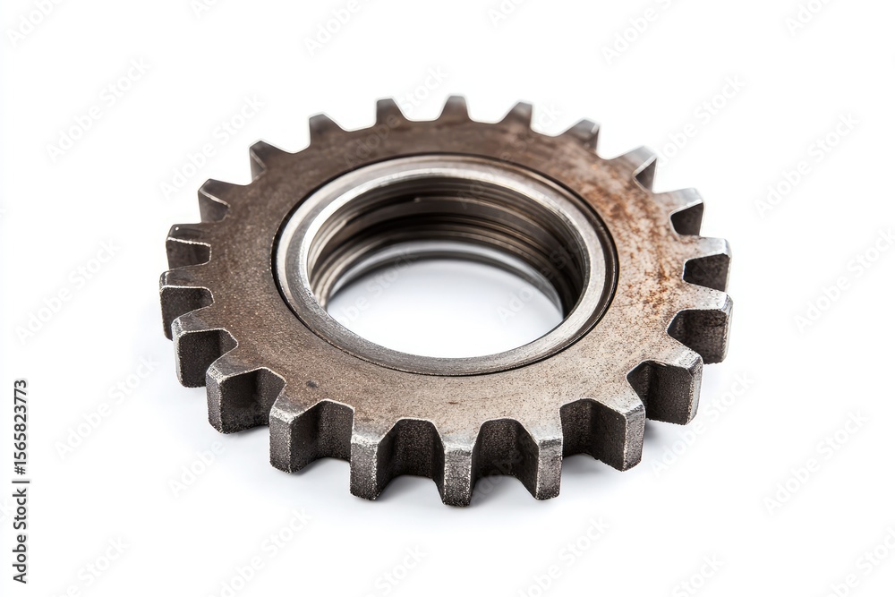 Metal Gear Isolated on White Background with Clipping Path Engine Car and Bike Metal Gear Isolated on White Background with Clipping Path Engine Car and Bike