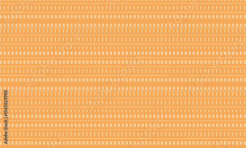 Orange Textured Stripe Pattern - Abstract Woven Geometric Background