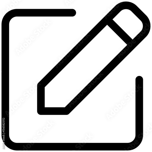 edit icon for user interface, user experience, website, application, printing, document, poster design, etc