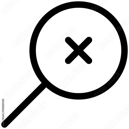 searching icon for user interface, user experience, website, application, printing, document, poster design, etc