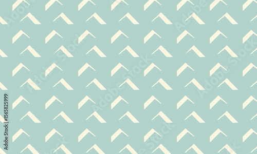 Modern Chevron Arrow Pattern - Simple Hand Drawn Abstract Background