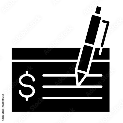 Paycheck  Icon Element For Design