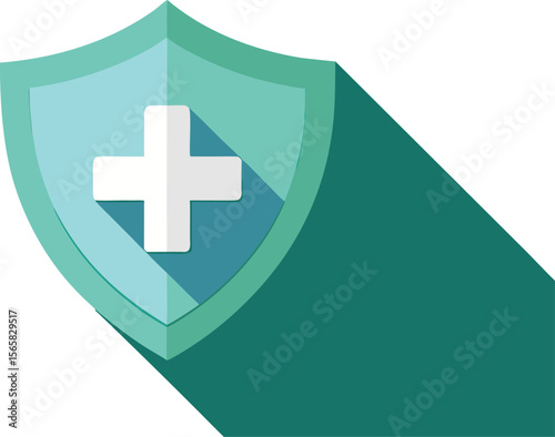 flat-vector-illustration-of-a-shield-with-a-cross- (2)_processed.eps