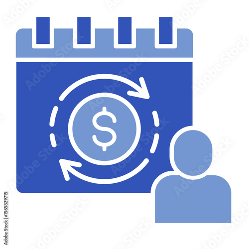 Leave Encashment  Icon Element For Design