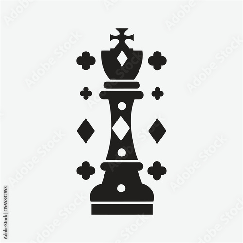 chess pawn vector illustration