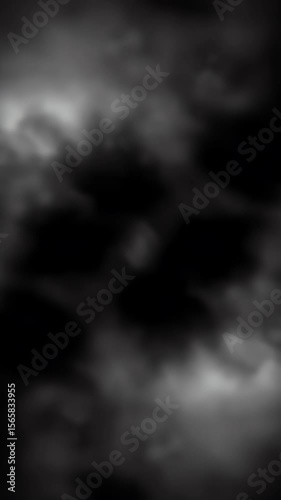 Abstract Smoke Black And White Background Texture Dark Fog Effect