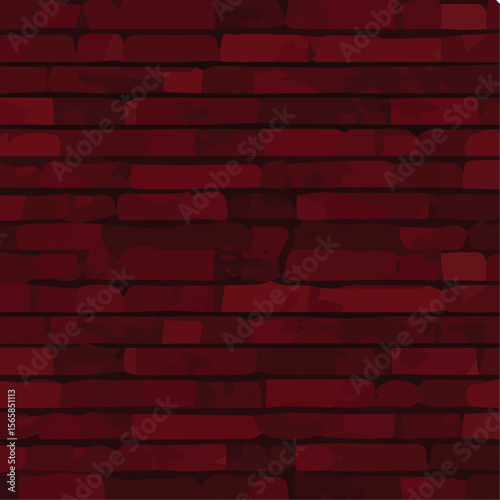 red brick wall