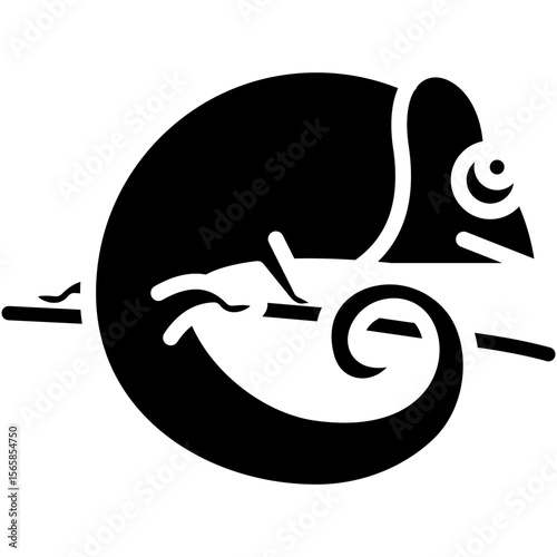 exotic pets glyph icon