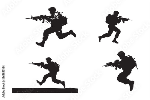 silhouettes of musicians, silhouette, vector, people, sport, illustration, silhouettes, black, child, dance, men, boy, art, children, skate, woman, sports, action, extreme, running, karate