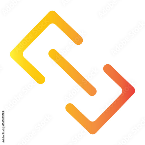 hyperlink gradient icon