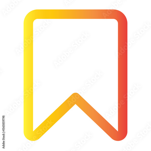 bookmark gradient icon