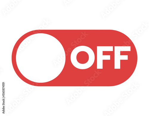 Off Toggle Switch Icon