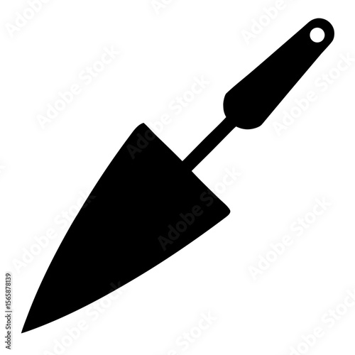 trowel isolated on white background