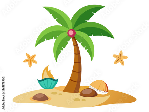 palm tree illustration