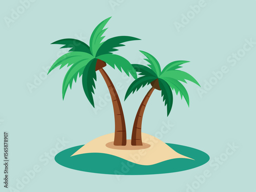 palm tree illustration