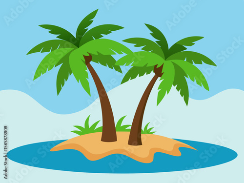palm tree illustration