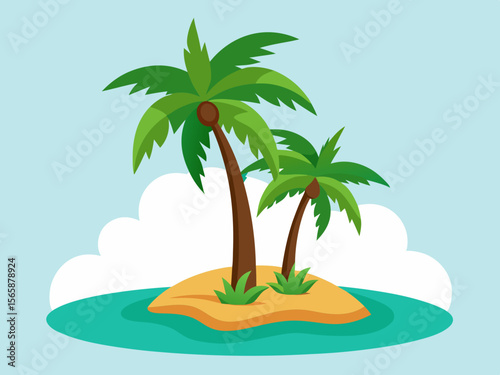 palm tree illustration