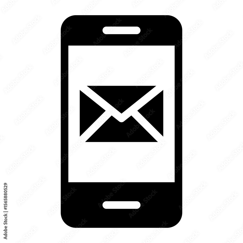 communications glyph icon communications glyph icon