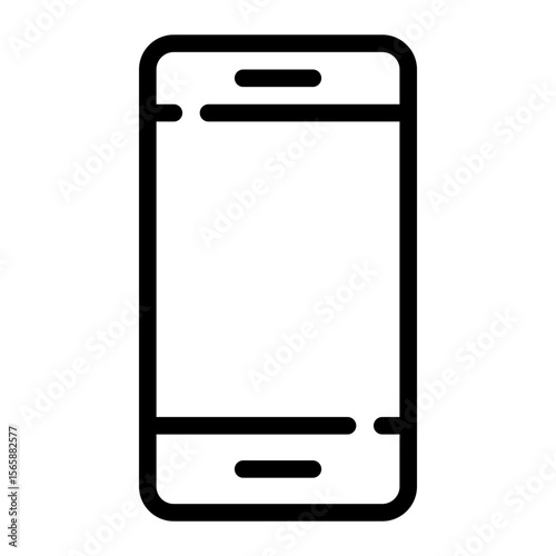 smartphone line icon