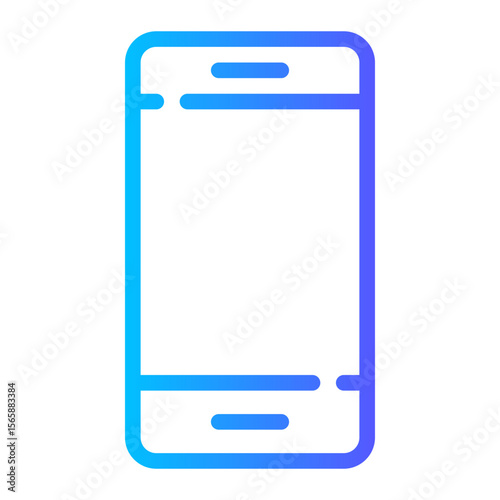 smartphone gradient icon
