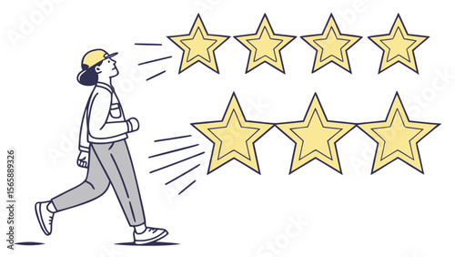 Customer reviews and satisfaction ratings demonstrating excellent service and product quality with stars