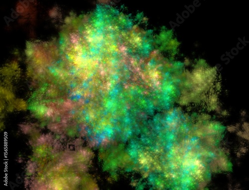 Imaginatory fractal abstract background Image