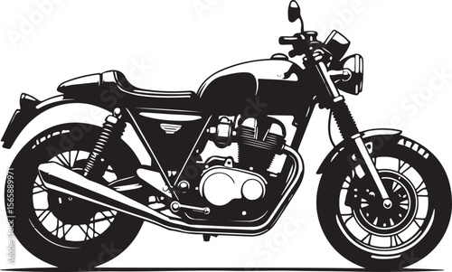 motorcycle on a white background, motorcycle, bike, motorbike, motor, sport, wheel, transport, silhouette, speed, biker, motocross, vector, bicycle, transportation, ride, black, vintage, engine, rider