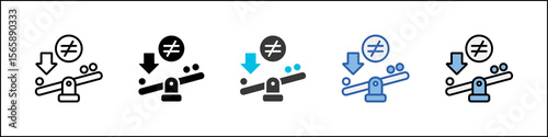 Bias Icon Pack Multistyle Illustration