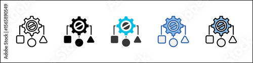 Intolerance Icon Pack Multistyle Illustration