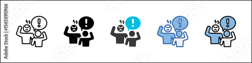 Hostility Icon Pack Multistyle Illustration