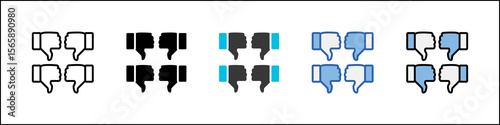 Vilification Icon Pack Multistyle Illustration