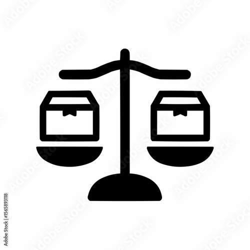 Scale balancing two products. Preference test