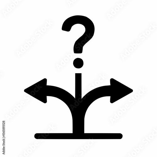 Forked path determined by answer. Adaptive questioning