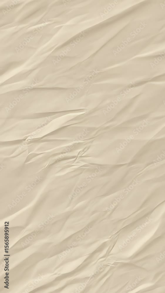 Crumpled Beige Paper Texture Wrinkled Creased Surface Background Crumpled Beige Paper Texture Wrinkled Creased Surface Background