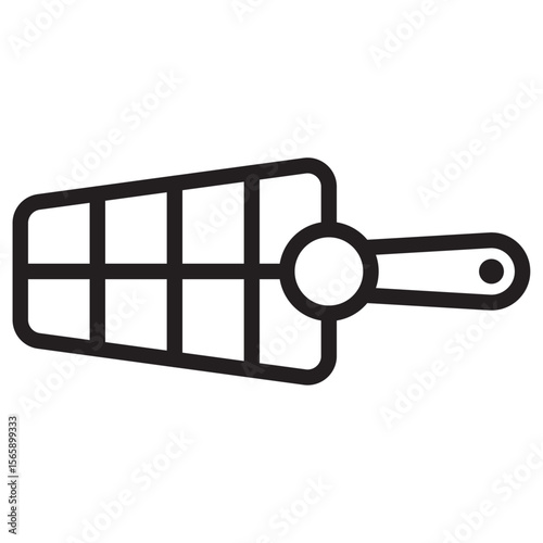 Dog muzzle icon vector illustration isolated sign