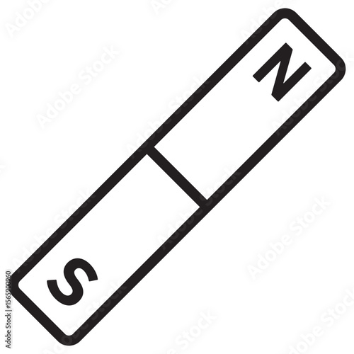 Magnet icon vector illustration isolated sign