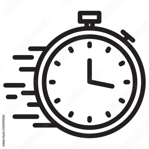quick response icon vector illustration isolated sign