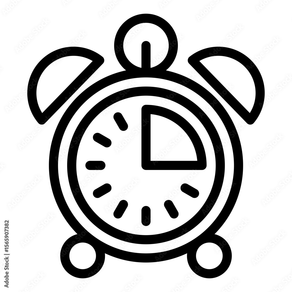 Fototapeta premium alarm clock icon