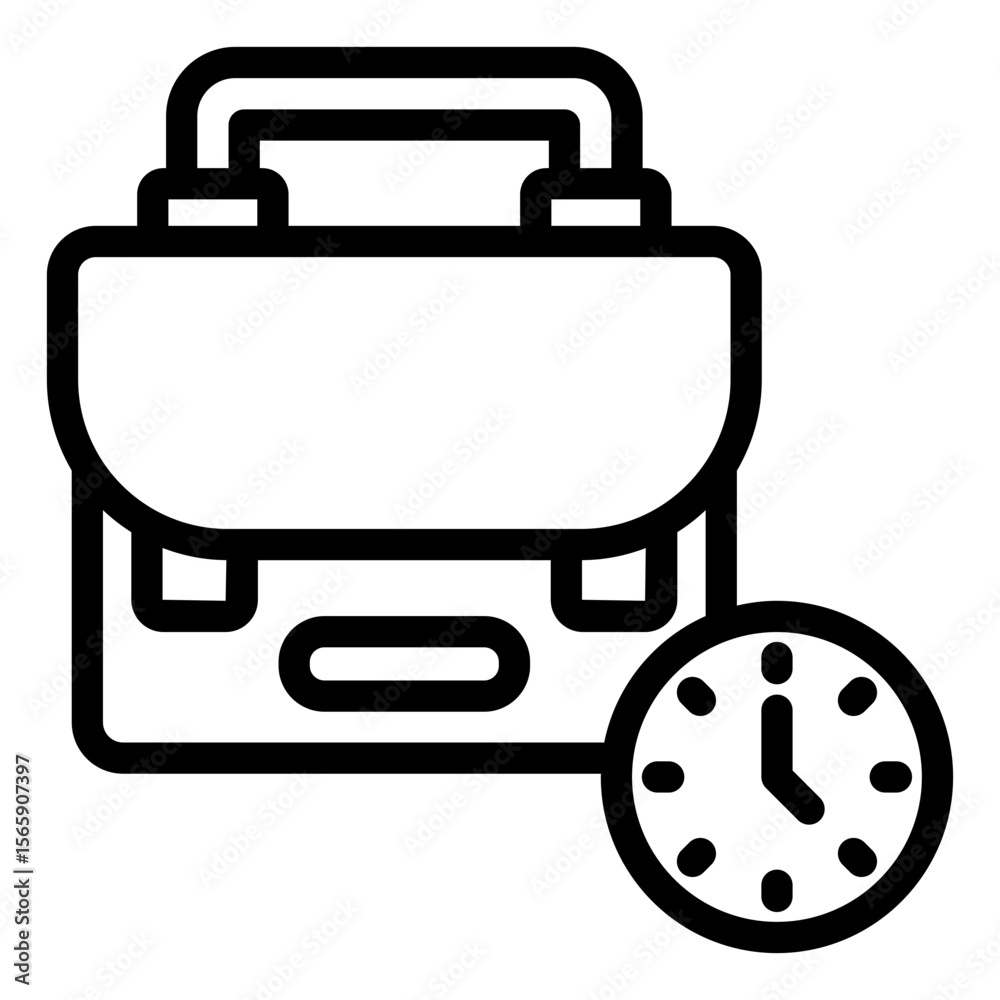work time icon work time icon