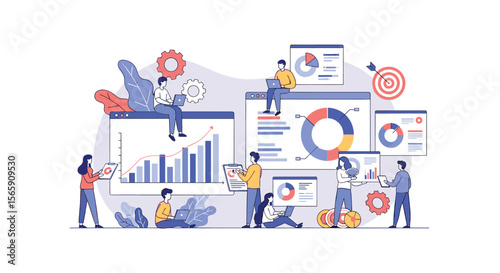 Data analysis and business intelligence insights for strategic decision making and growth optimization