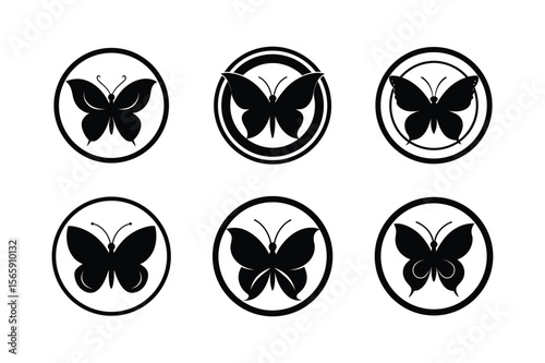 set of four leaf clover