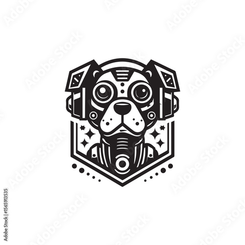 robot dog logo