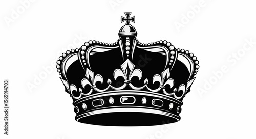 royal crown vector