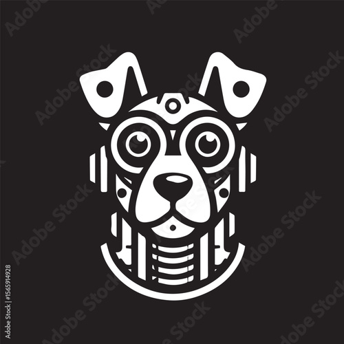 robot dog logo