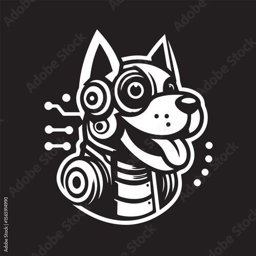 robot dog logo