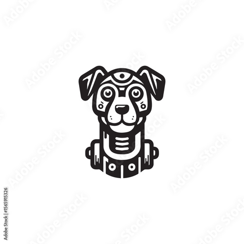 robot dog logo