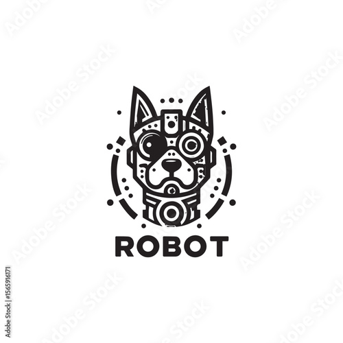 robot dog logo